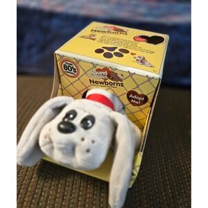 Pound Puppies Newborns Adopt A Huggable Plush Dog Classic 80s  NO certificate